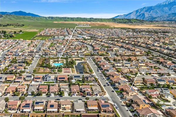 a view of a city with an ocean