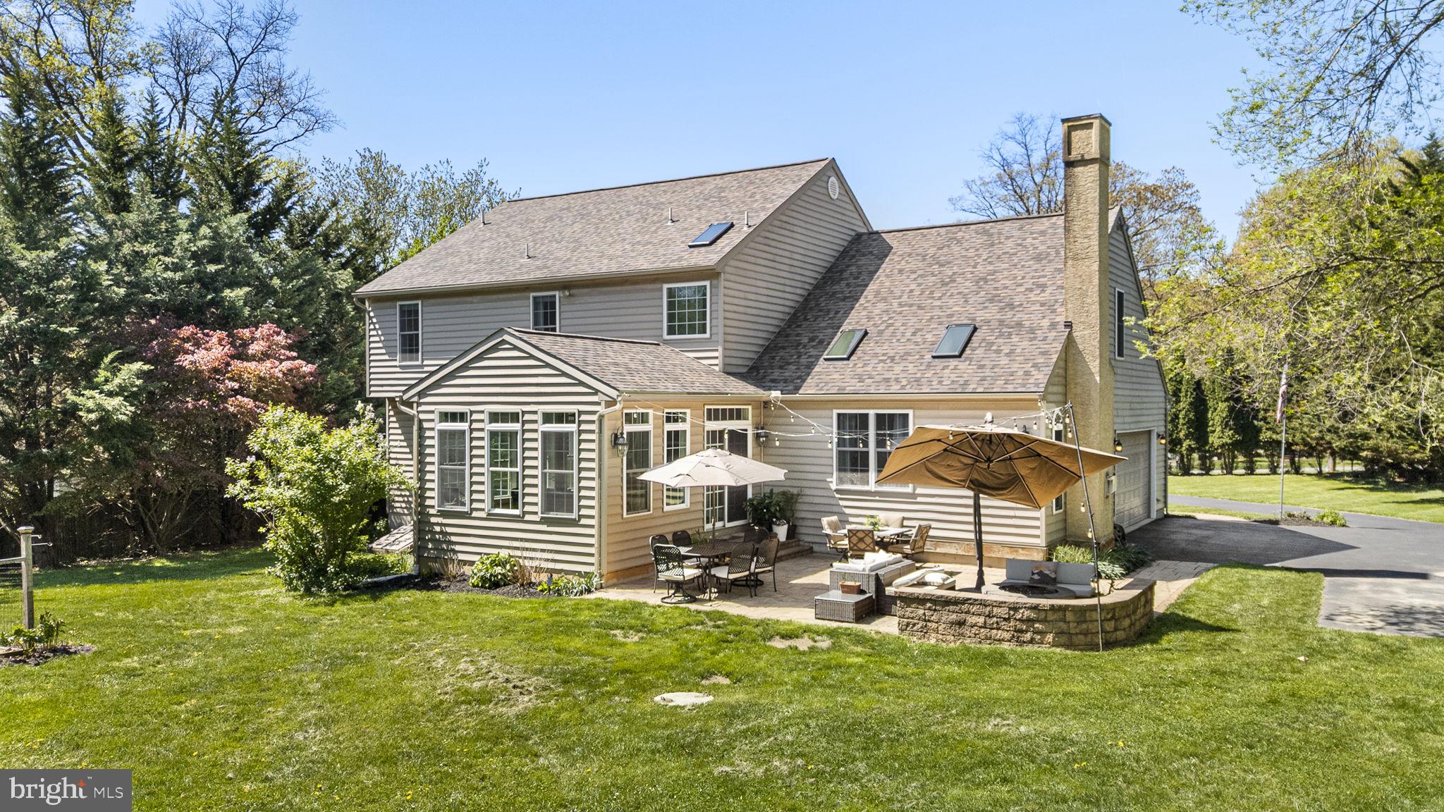 960 Little Conestoga Road Glenmoore, PA 19343 - Photo 4 of 39 Wonderful Back view of house