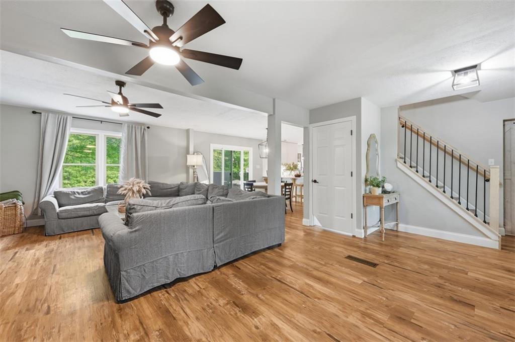 167 Wellington Road Aliquippa, PA 15001 - Photo 11 of 49 Family Room opens to Eat-in Kitchen.