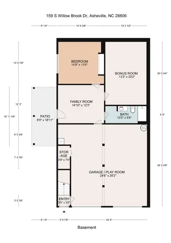 $699,500 | 159 South Willow Brook Drive, Asheville, NC 28806