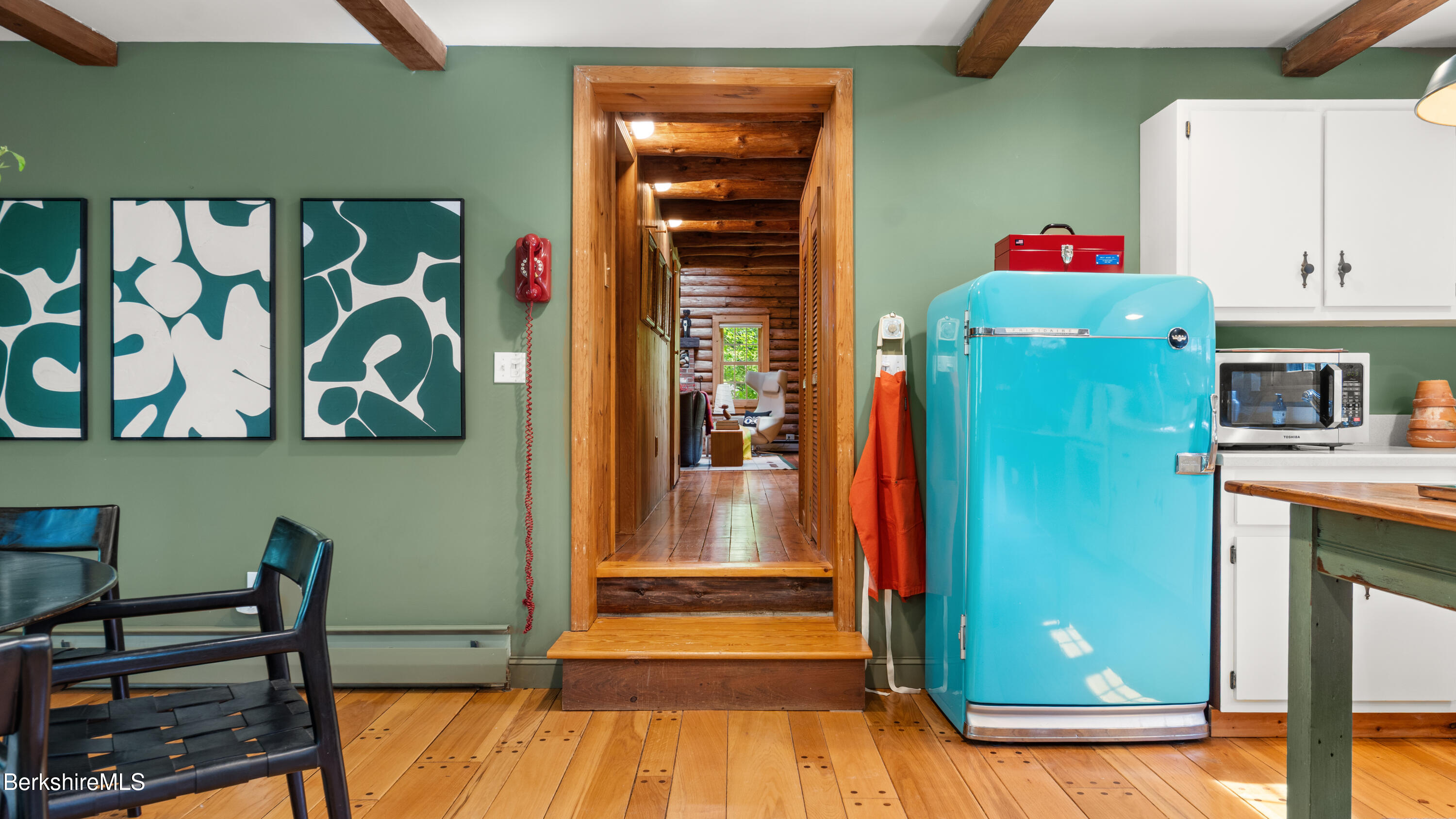 137 E Road Alford, MA 01266 - Photo 13 of 32 a view of an entryway with wooden floor