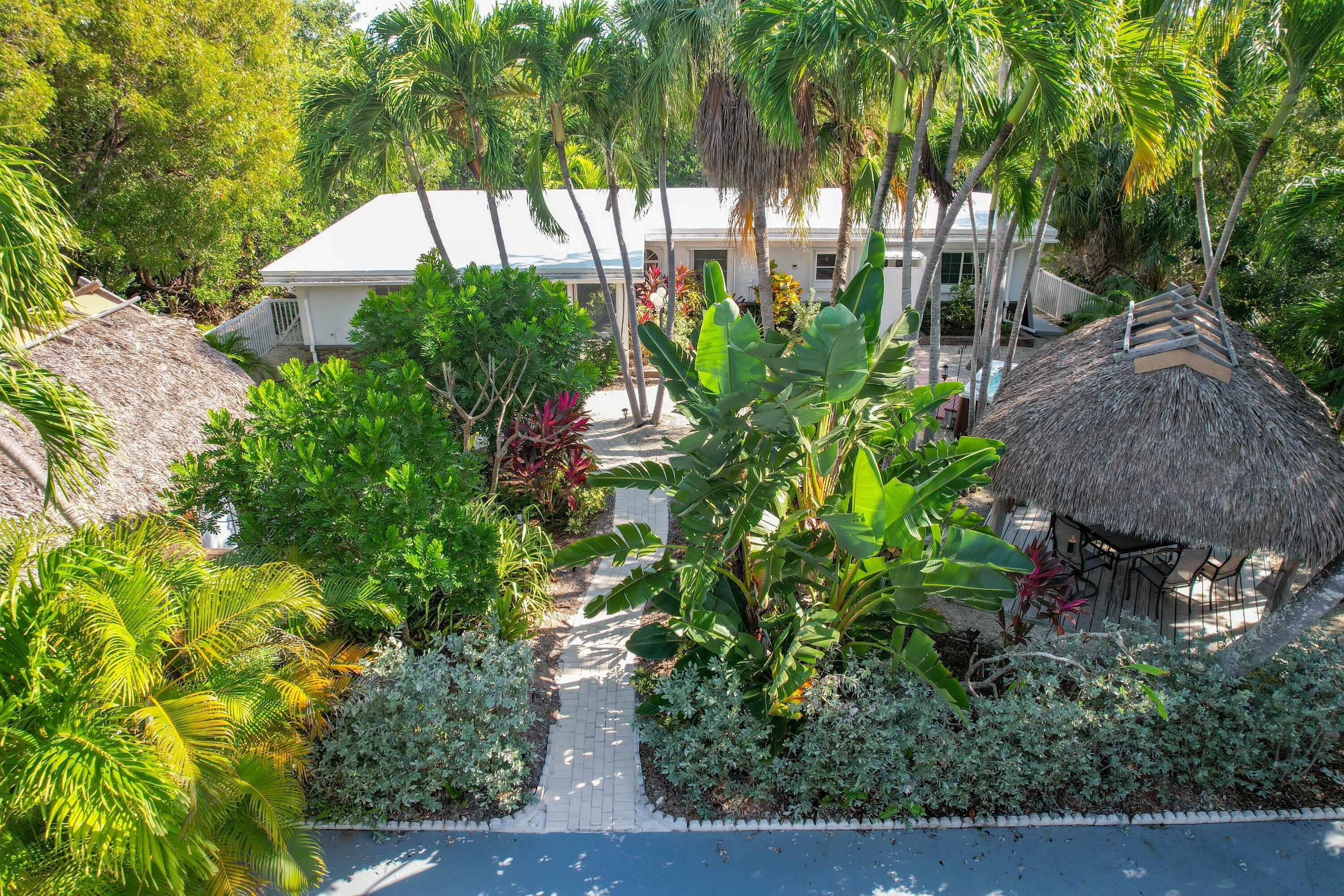 3828 Gillott Road Big Pine Key, FL 33043 - Photo 32 of 46 Aerial Backyard