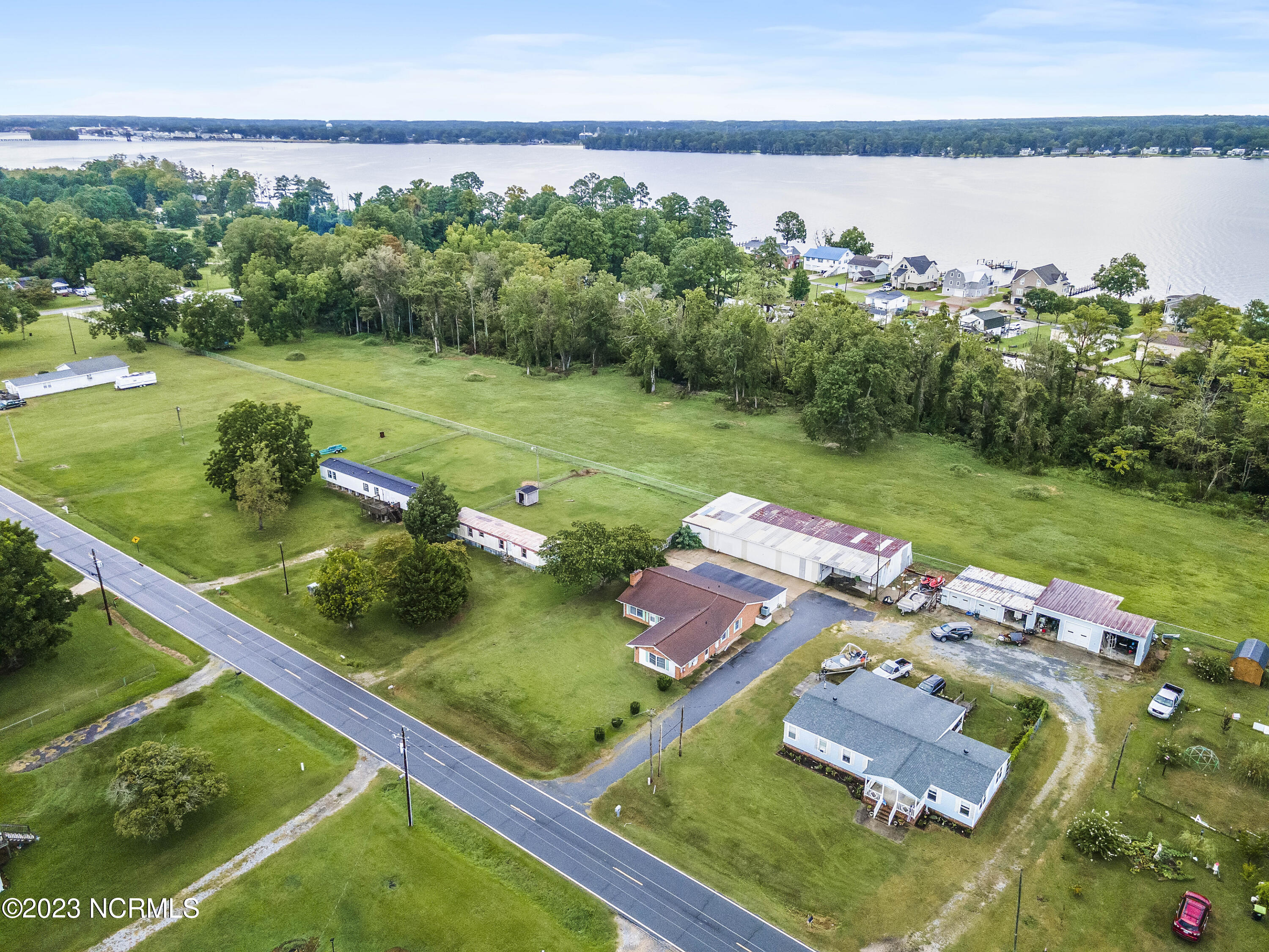2389 Whichards Beach Road Chocowinity, NC 27817 - Photo 3 of 46 003 Aerial View