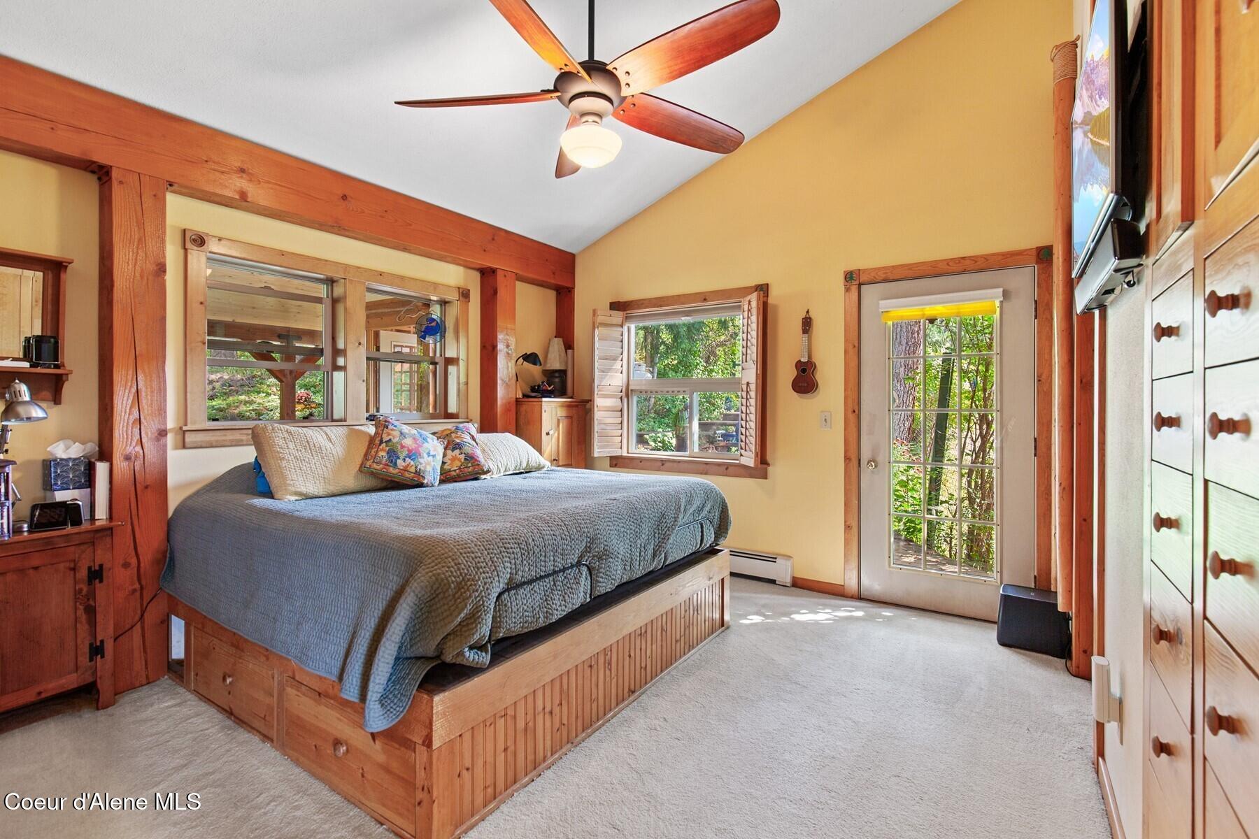 8562 South Gozzer Road Harrison, ID 83833 - Photo 17 of 40 Master Bedroom Suite