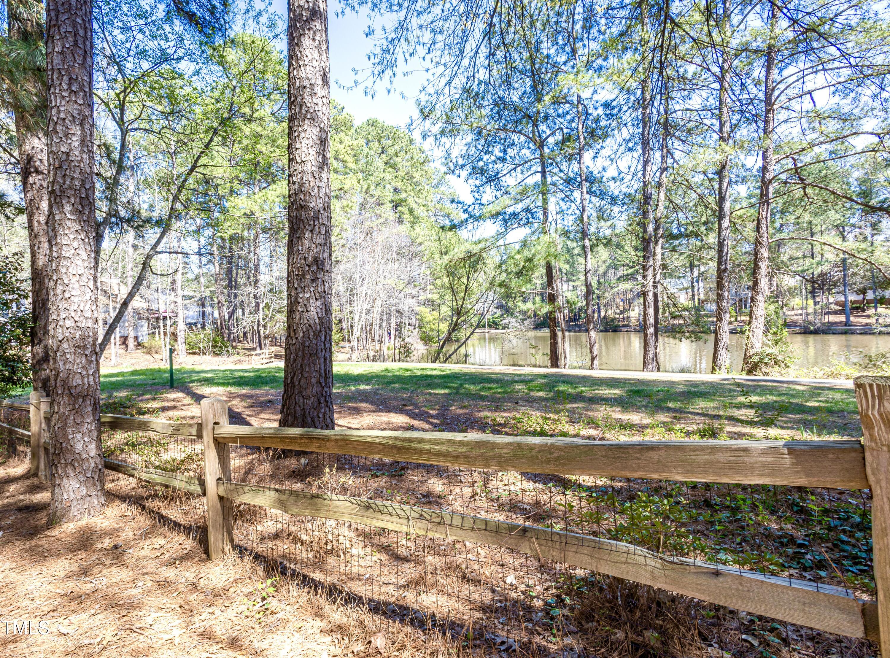116 Lakeshore Drive Durham, NC 27713 - Photo 29 of 36 a view of a yard with a tree