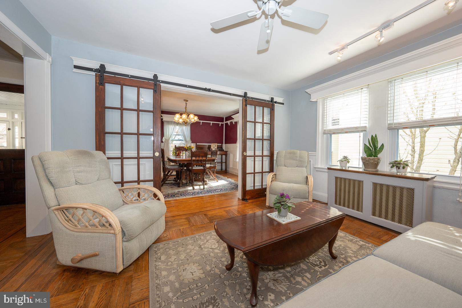 255 Willow Avenue Wayne, PA 19087 - Photo 16 of 46 a living room with furniture and a large window
