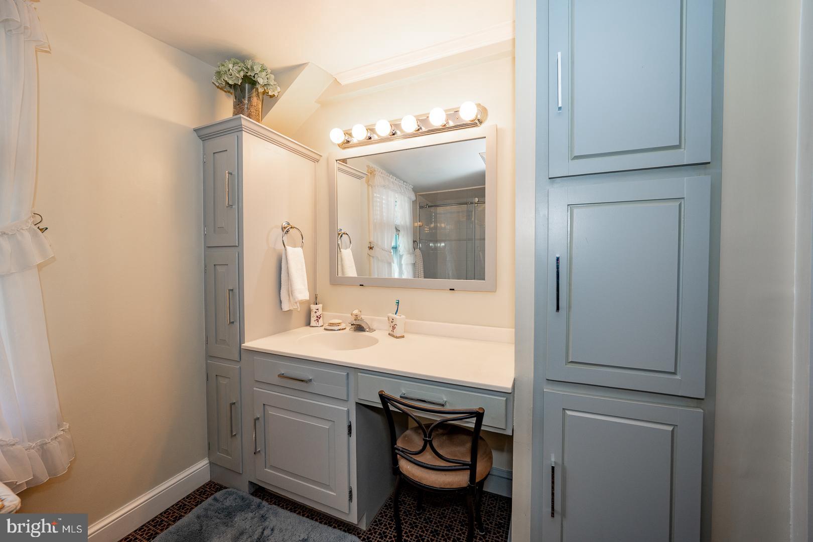 255 Willow Avenue Wayne, PA 19087 - Photo 30 of 46 a bathroom with a sink and a mirror