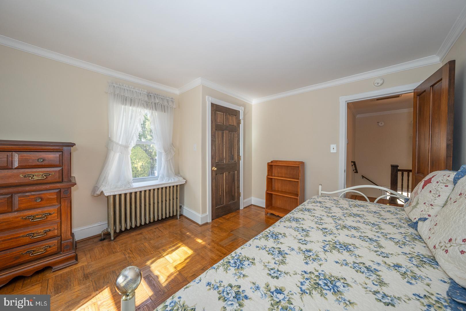 255 Willow Avenue Wayne, PA 19087 - Photo 34 of 46 a bedroom with a bed and a window in it