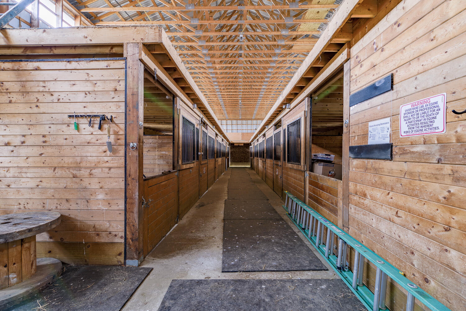 19 Trask Road Waterville, ME 04901 - Photo 49 of 50 Interior Of Barn