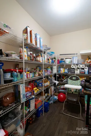 a room with storage and utility