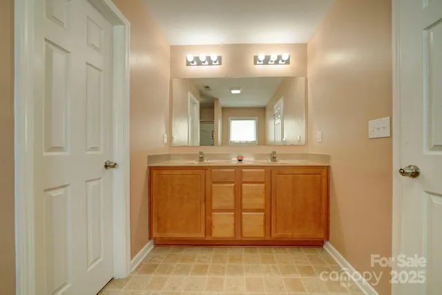 a view of a hallway with entryway