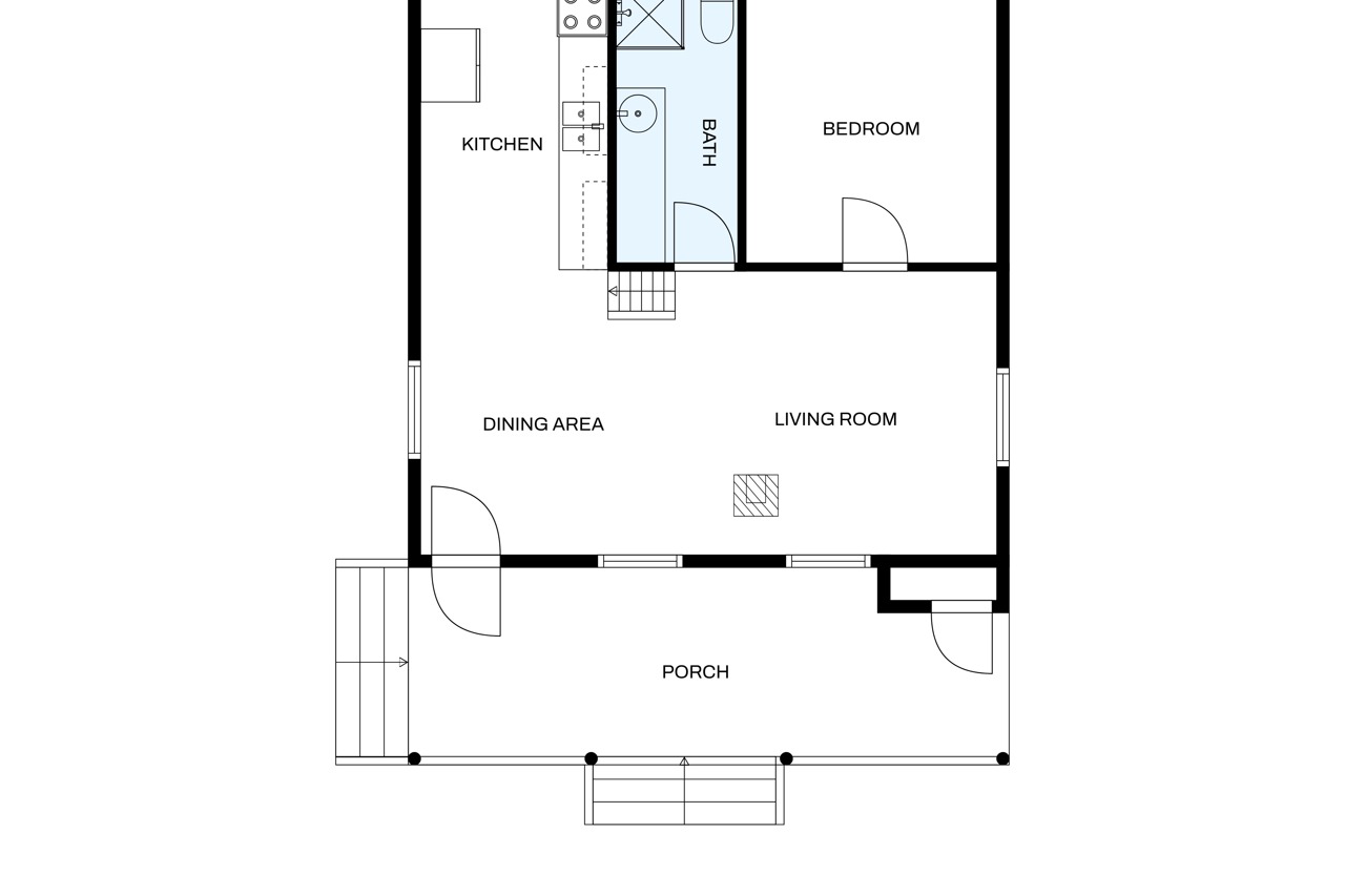 509 Pinon Loop East Camp Wood, TX 78833 - Photo 23 of 24 a picture of floor plan