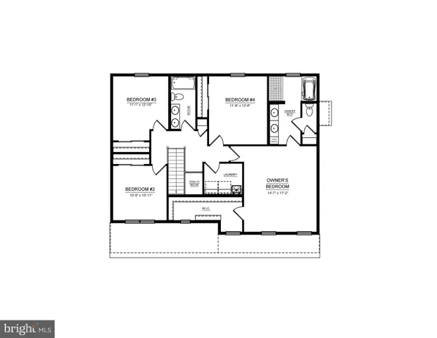 a picture of a bench in a white building