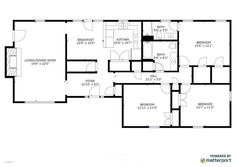 5208 Penny Road Raleigh, NC 27606 - Photo 25 of 25 Floor Plan