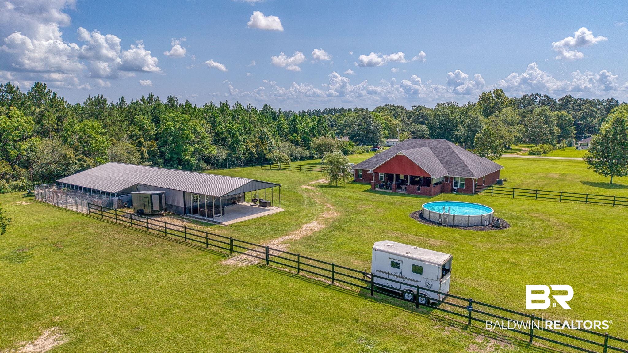 26895 C R Watson Road Robertsdale, AL 36567 - Photo 7 of 89 Aerial View