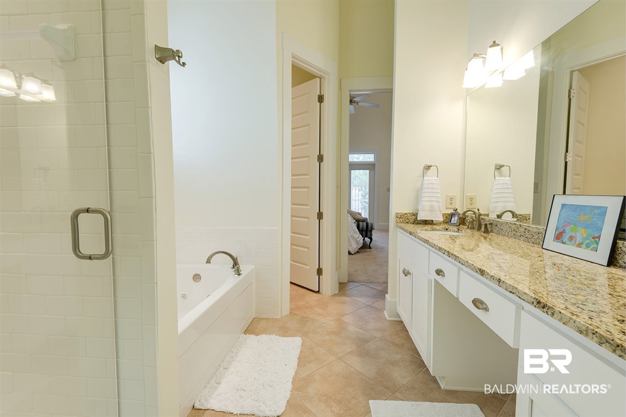 13177 Etta Smith Road Summerdale, AL 36580 - Photo 20 of 48 Granite Dual Vanities