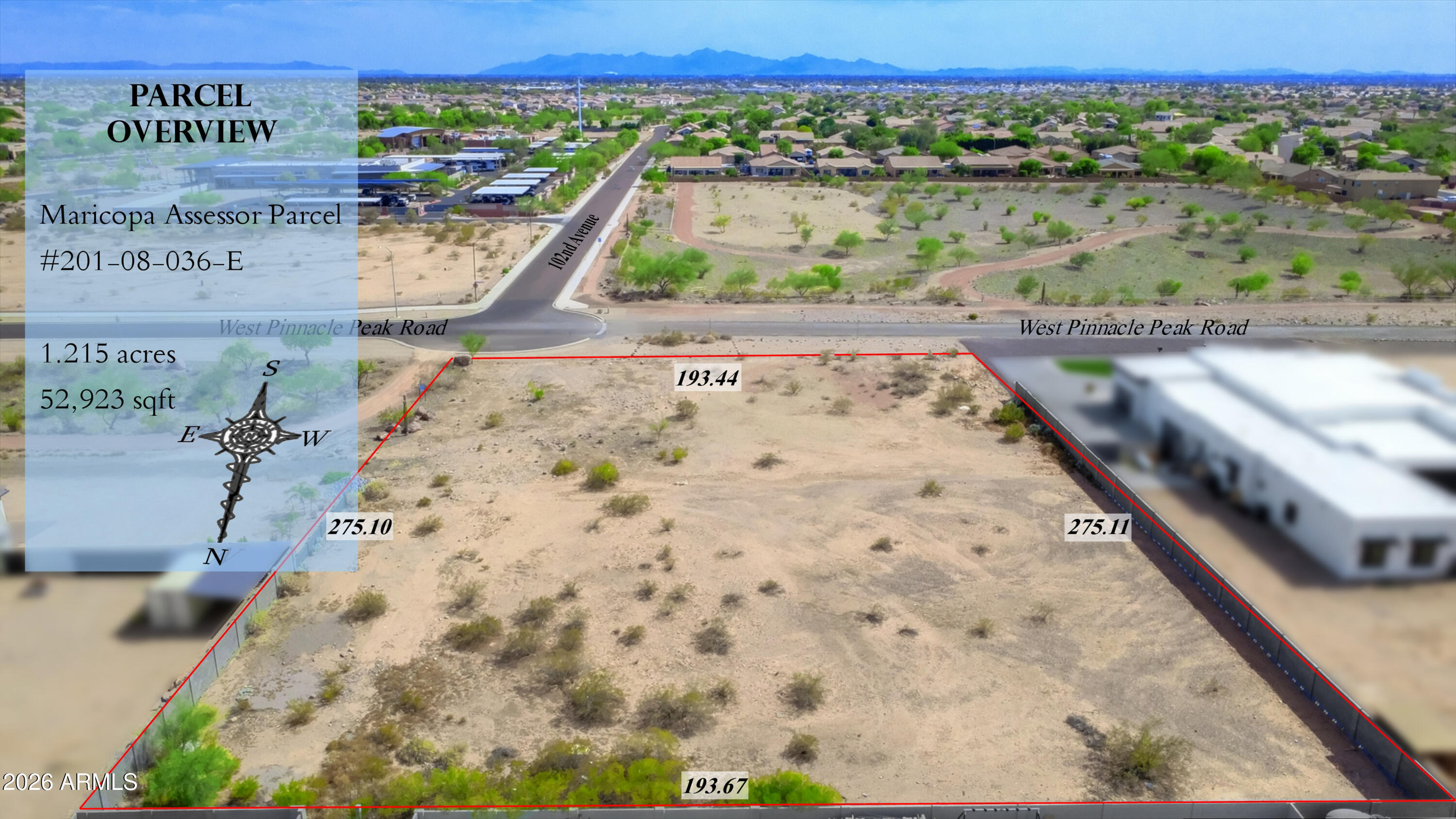 0 West Pinnacle Peak Road Peoria, AZ 85383 - Photo 1 of 34 Parcel (3)