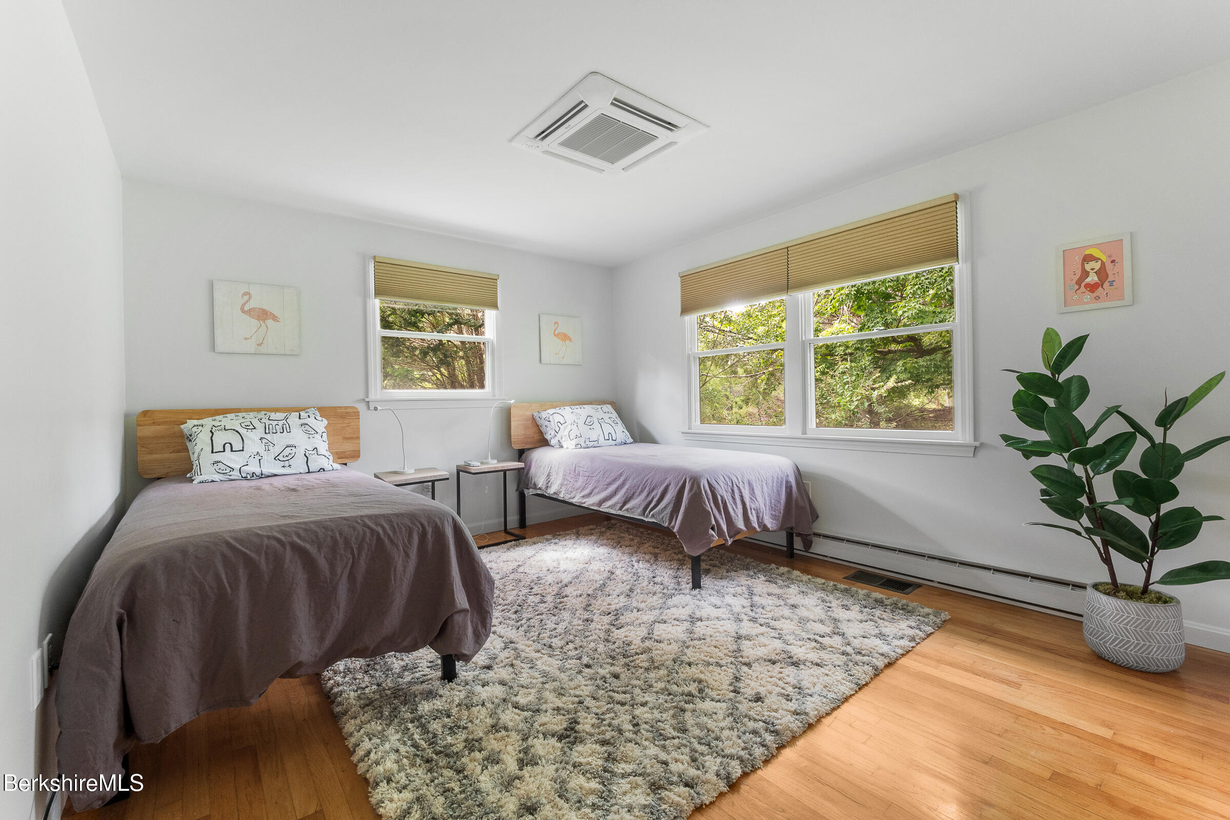 308 Lenox Road Richmond, MA 01254 - Photo 20 of 28 a bedroom with a large bed and a window