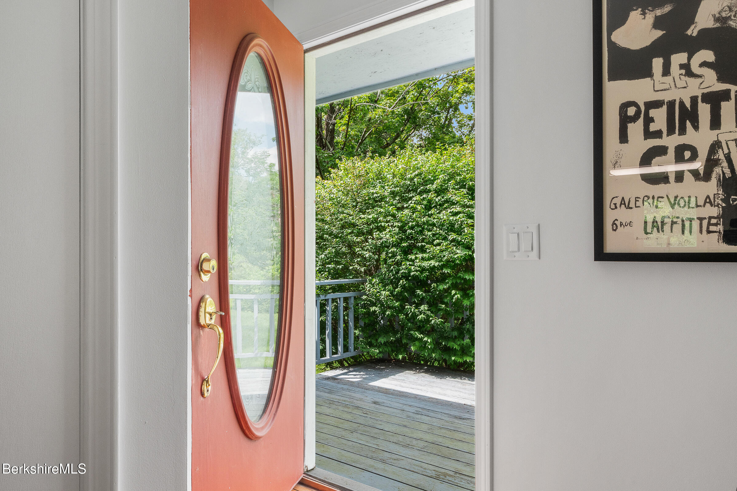 308 Lenox Road Richmond, MA 01254 - Photo 4 of 28 a view of front door with wooden floor