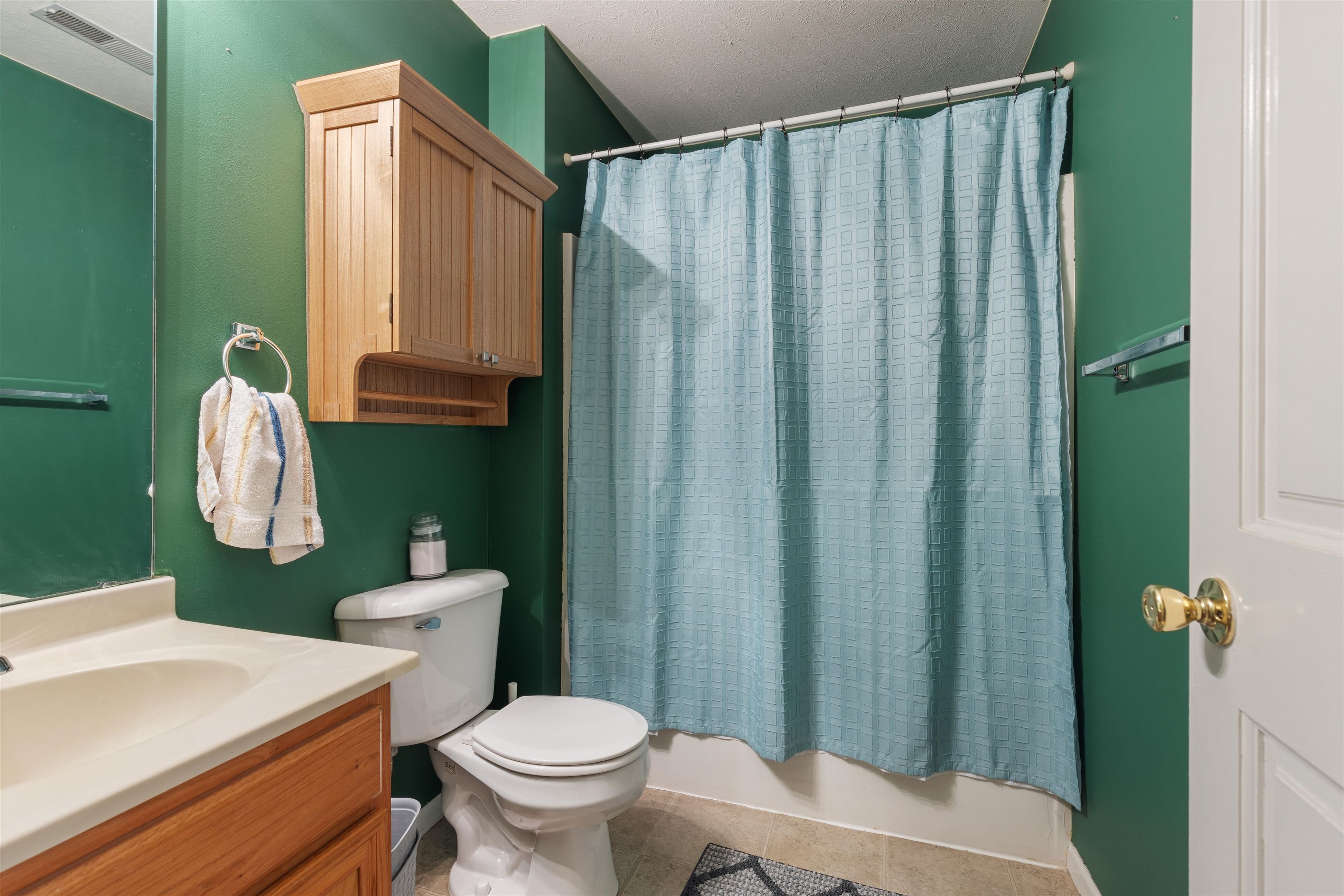 12000 Primrose Place Poplar Grove, IL 61065 - Photo 11 of 15 a bathroom with a sink a toilet and shower curtain