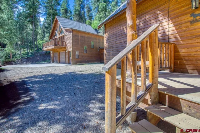 a front view of house with street