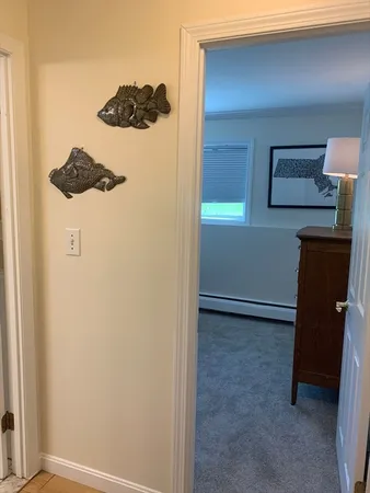 a view of a storage and utility room