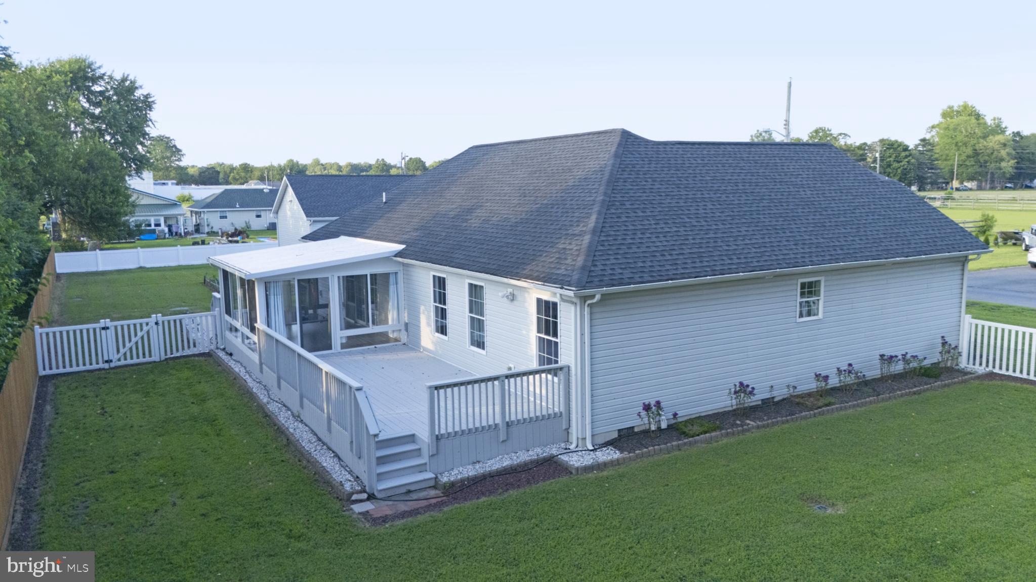 54 Minner Street Houston, DE 19954 - Photo 12 of 55 a aerial view of a house with a yard