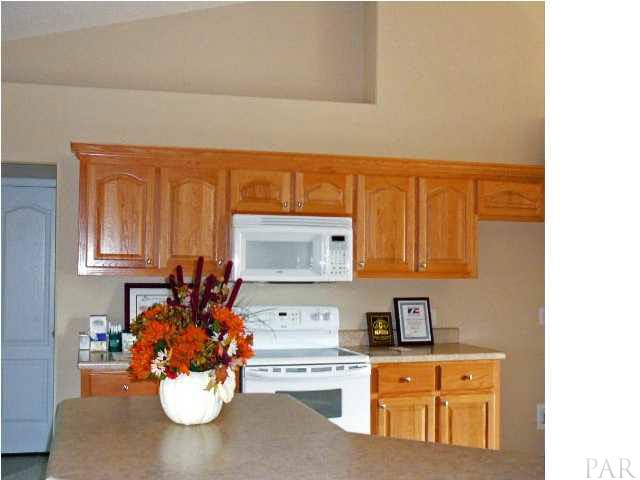 3494 Acy Lowery Road Pace, FL 32571 - Photo 3 of 8 Large Kitchen with Custom Cabinets