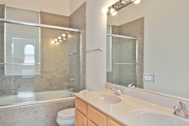 155 Whistler Road Highland Park, IL 60035 - Photo 6 of 13 a bathroom with a bathtub shower sink vanity and toilet