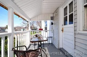a outdoor space with chairs