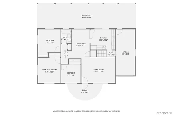 a picture of a floor plan