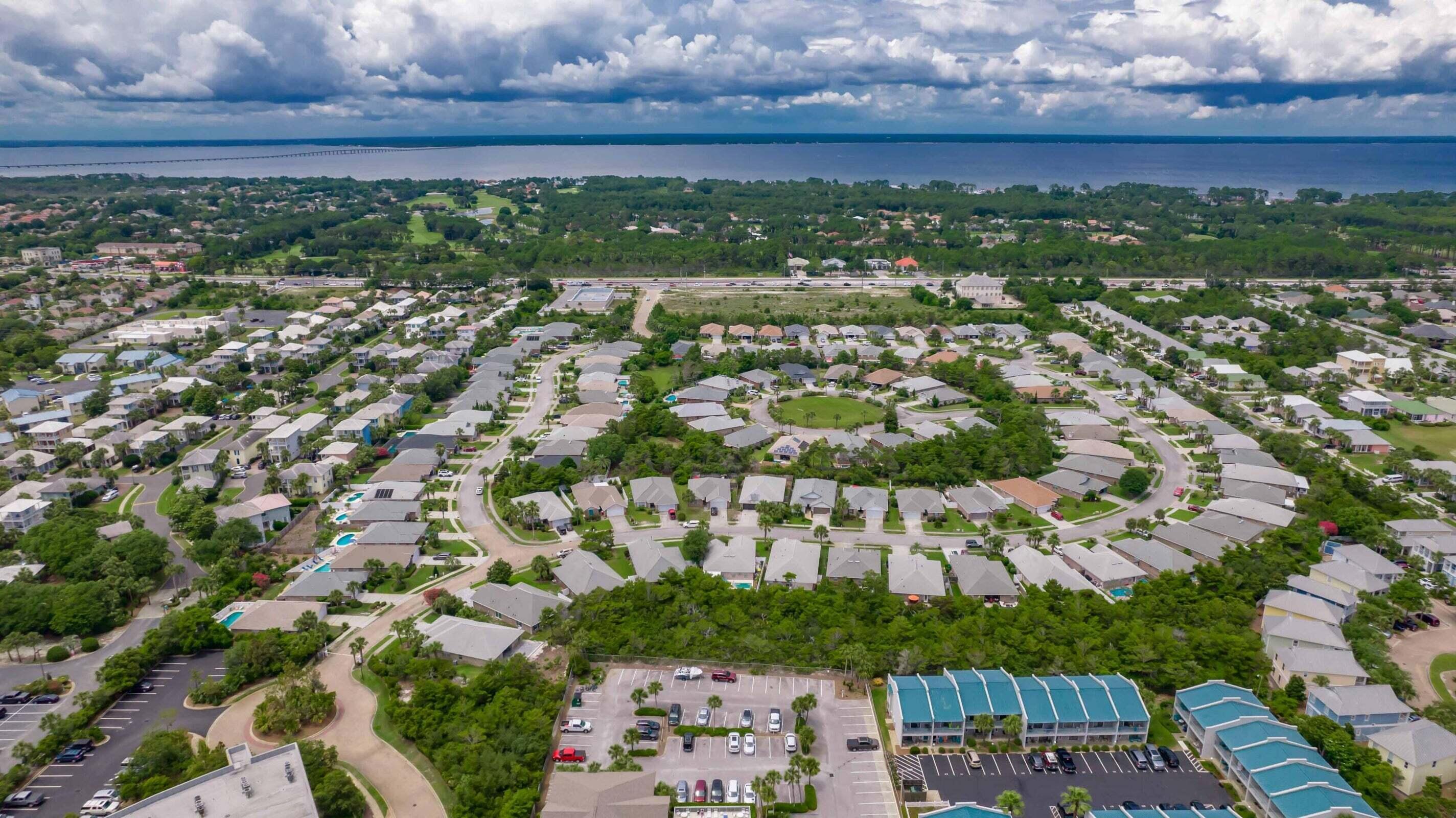 223 Sandy Cay Drive Miramar Beach, FL 32550 - Photo 66 of 79 an aerial view of a city