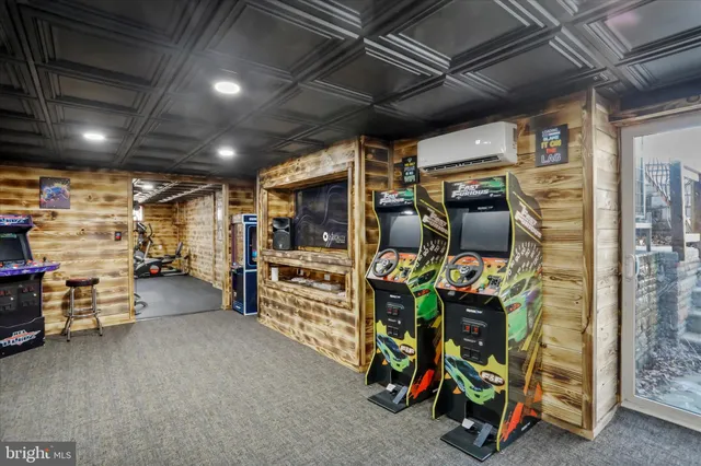 a view of storage and utility room