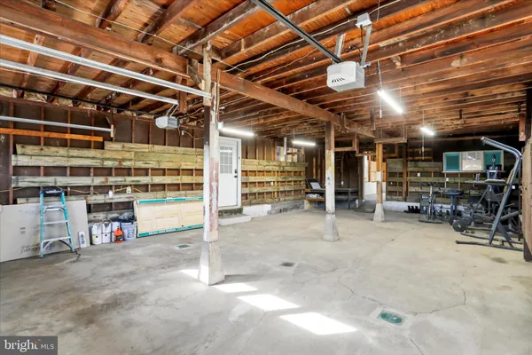 a view of storage and utility room