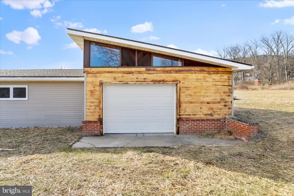 a view of a lake with houses