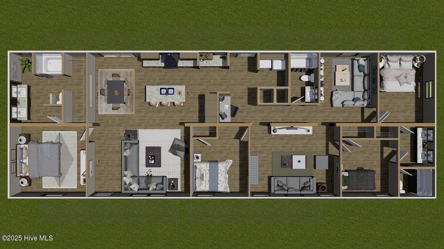 185 Deforest Drive Carthage, NC 28327 - Photo 32 of 32 furnished floorplan