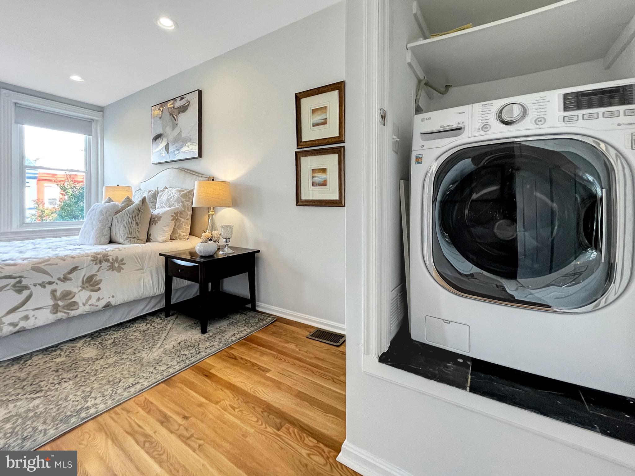 56 R Street Northwest Washington, DC 20001 - Photo 23 of 64 In suite W/D combo, so convenient
