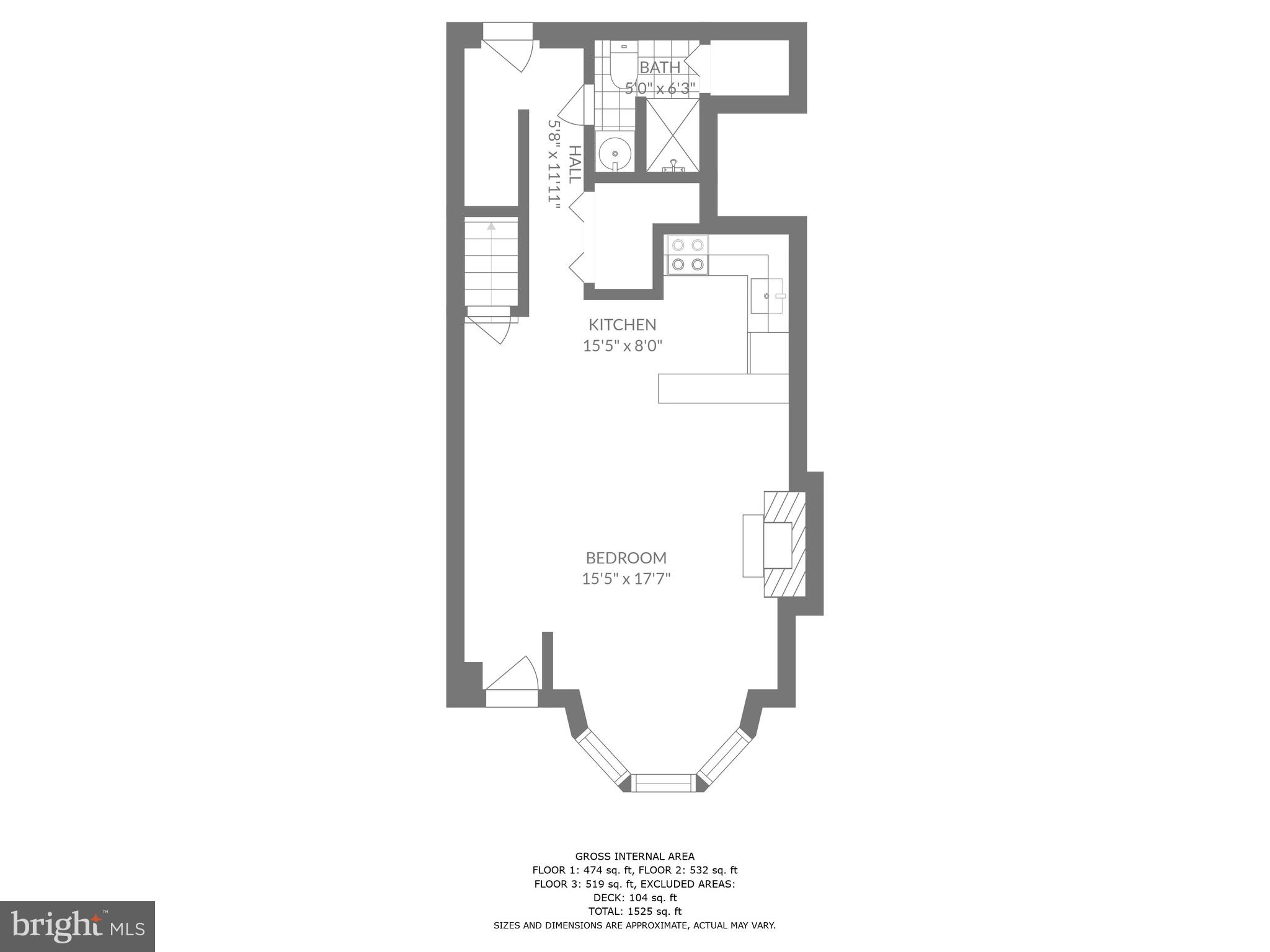 56 R Street Northwest Washington, DC 20001 - Photo 48 of 64 Lower Level In-Law Suite w/ 3rd BR