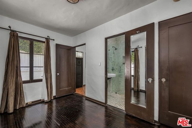 wooden floor in an empty room