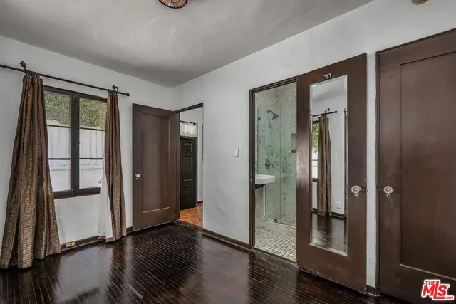 wooden floor in an empty room
