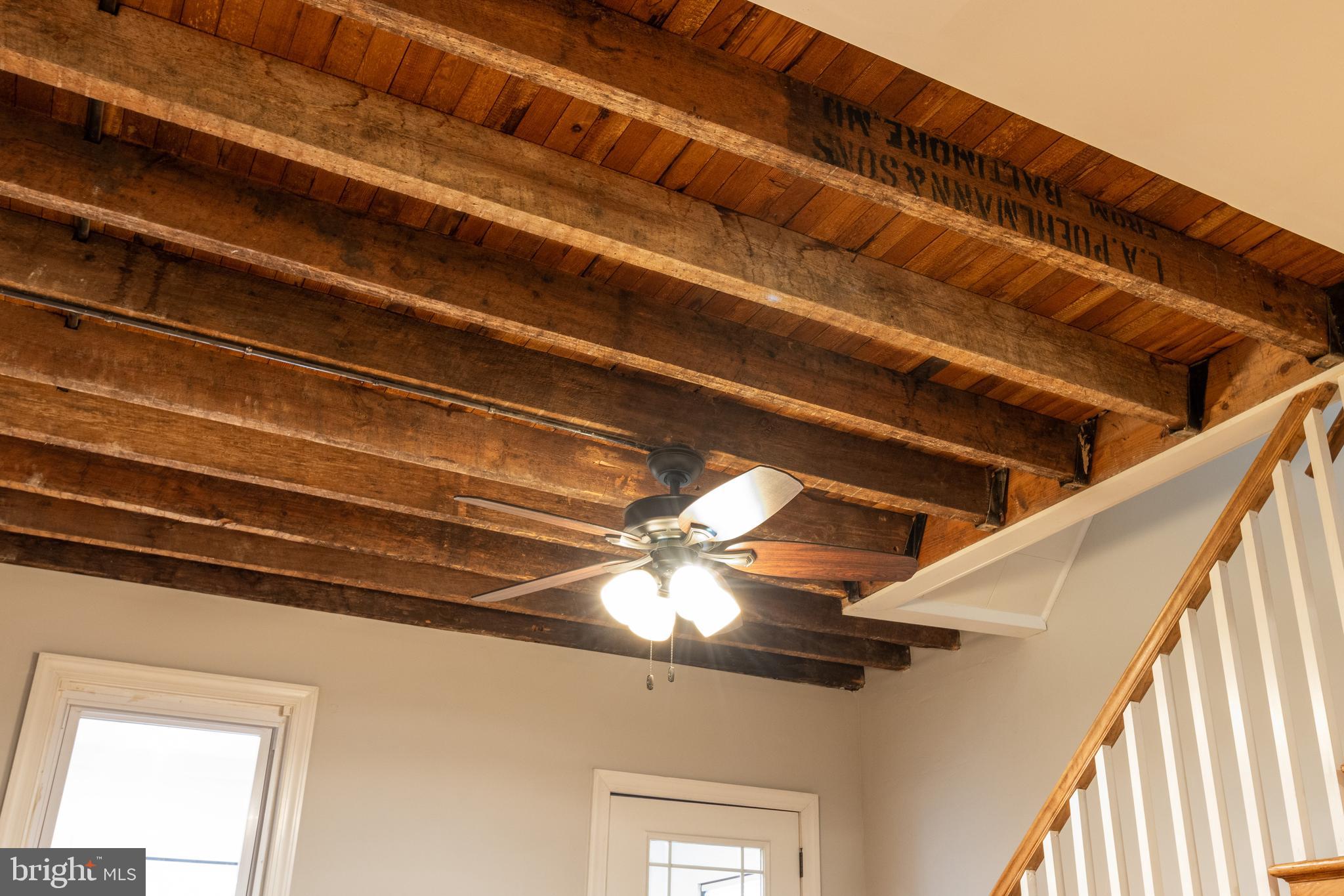 1505 Desoto Road Baltimore, MD 21230 - Photo 6 of 39 Exposed beams