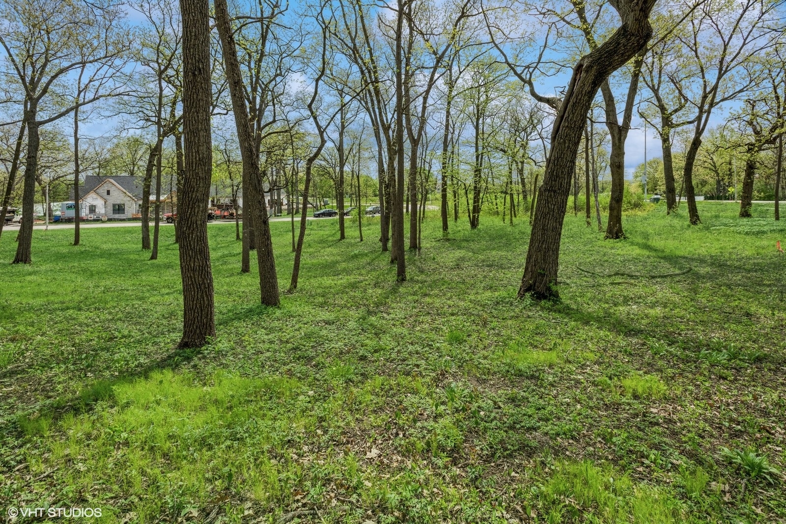 1680 Airdrie Lane Hoffman Estates, IL 60192 - Photo 4 of 13 a big yard with lots of green space and trees
