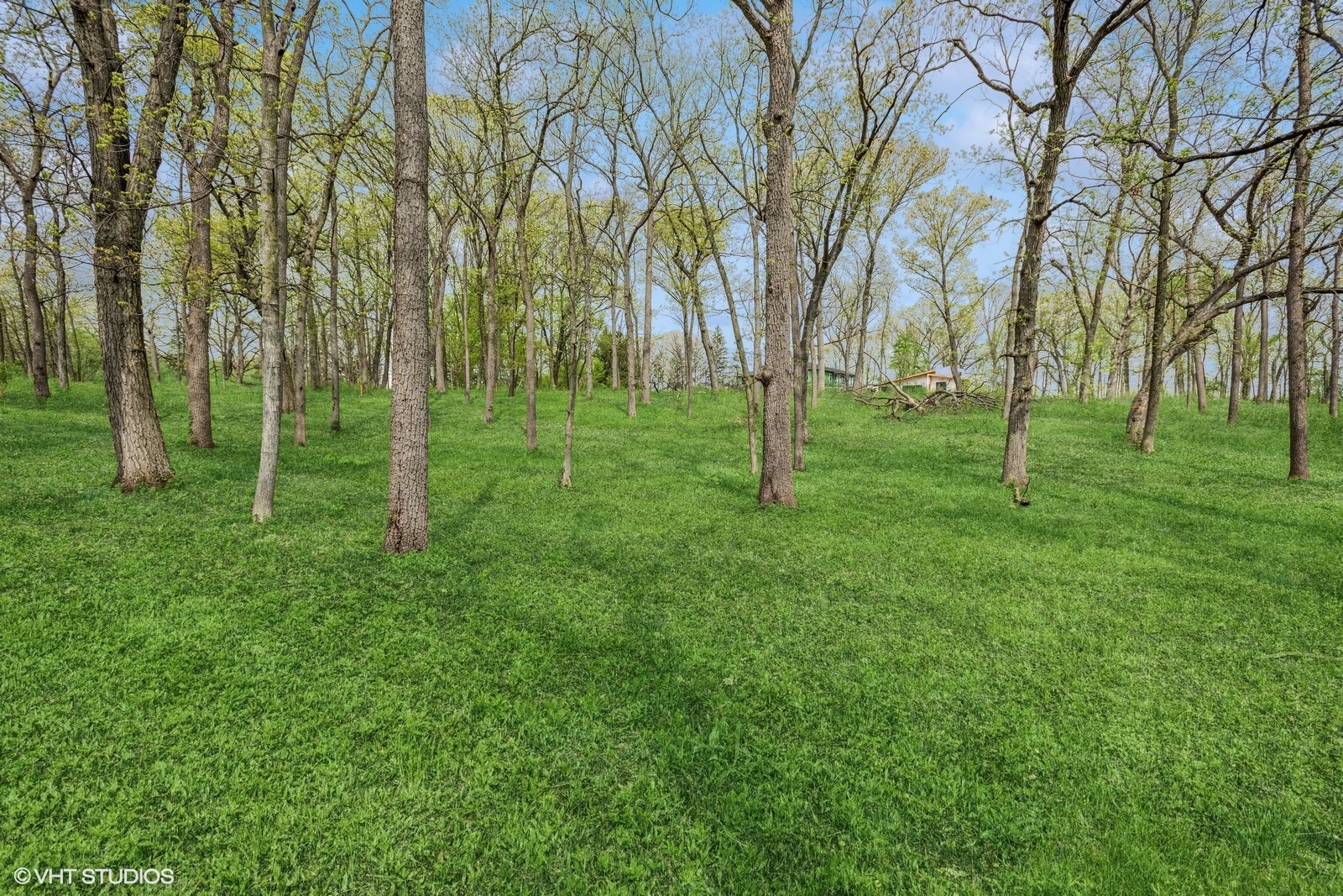 1680 Airdrie Lane Hoffman Estates, IL 60192 - Photo 7 of 13 a backyard of apartments with large trees