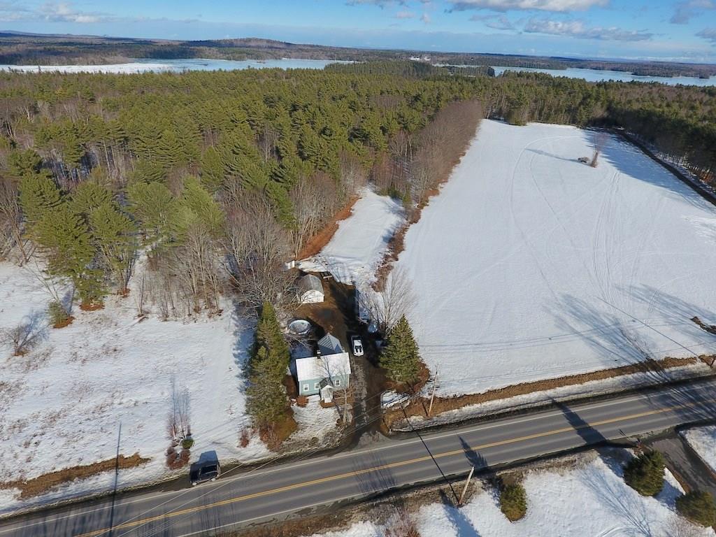 613 Village Road Smithfield, ME 04978 - Photo 18 of 21 Land Layout - East Pond In The Back...