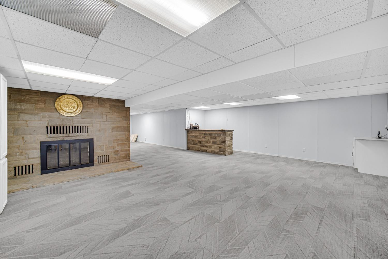 3508 Highway 20 Rolling Prairie, IN 46371 - Photo 18 of 29 a view of empty room with a fireplace