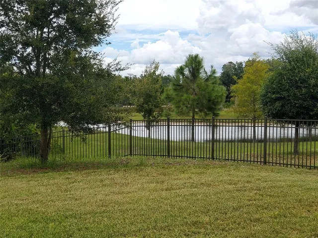 a view of outdoor space with entertaining space