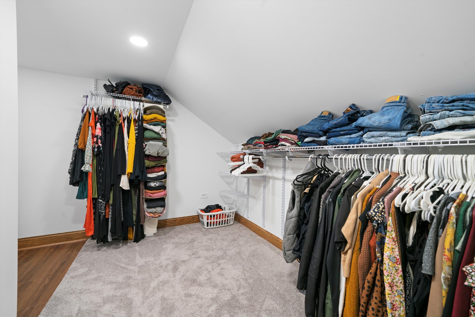 21204 South Pfeiffer Road Frankfort, IL 60423 - Photo 21 of 45 a view of walk in closet with clothes and shoes