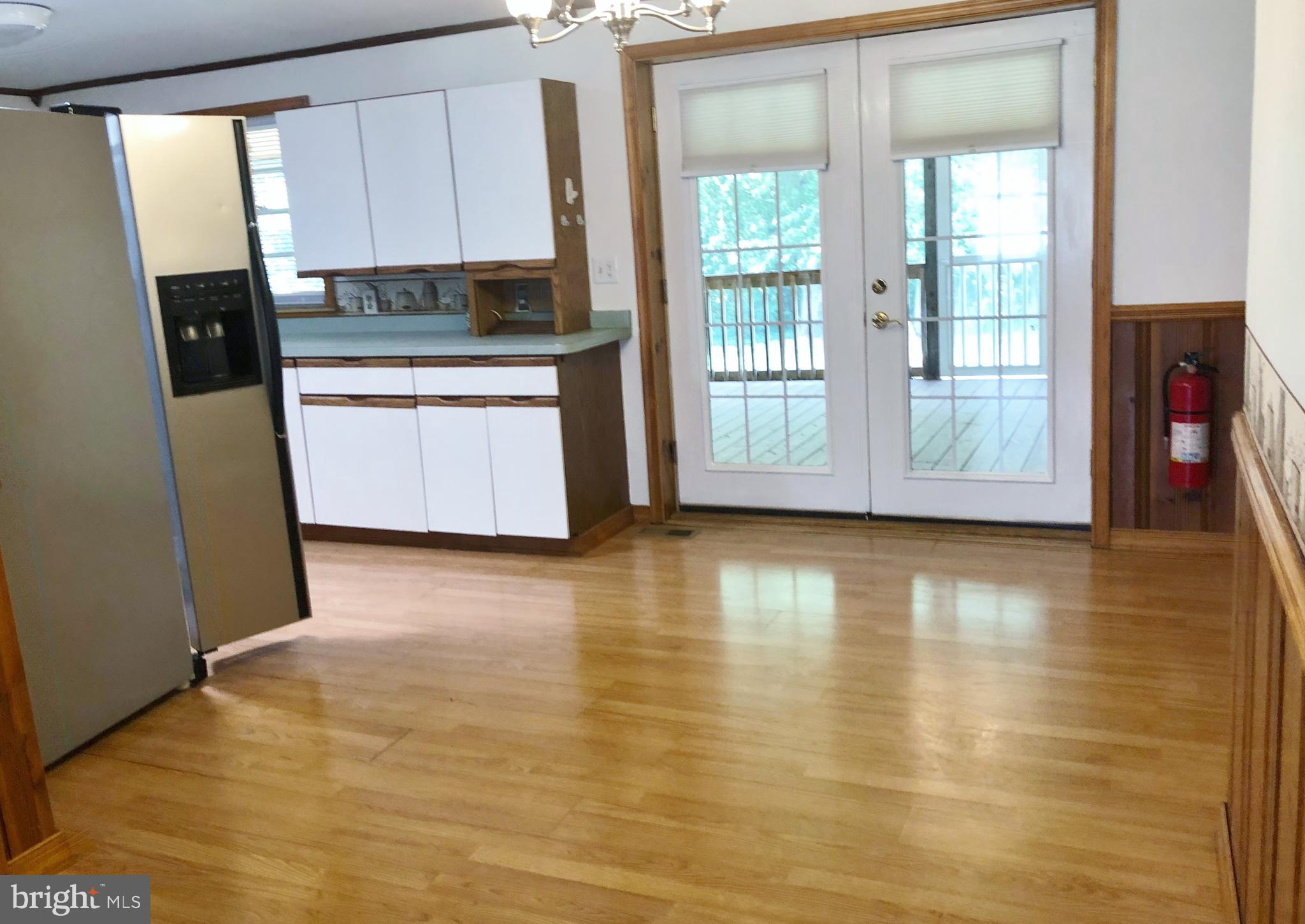 spacious dining area