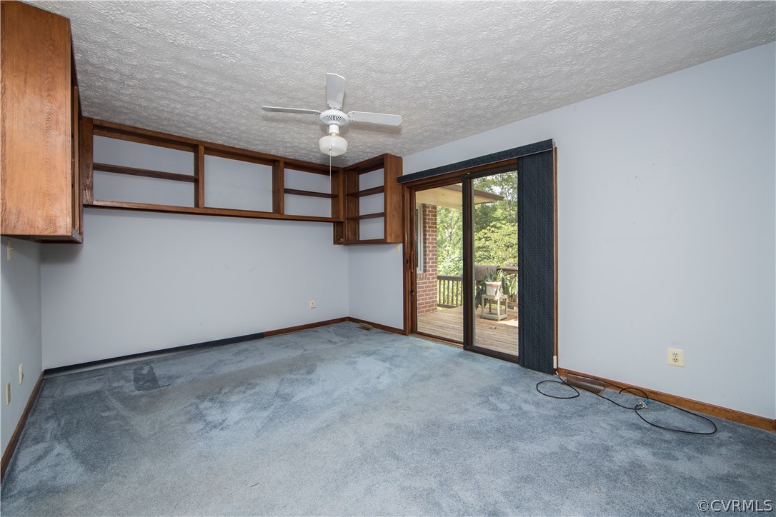 2575 Liberty Hill Road Powhatan, VA 23139 - Photo 27 of 37 bedroom with built in shelves and door to back dec
