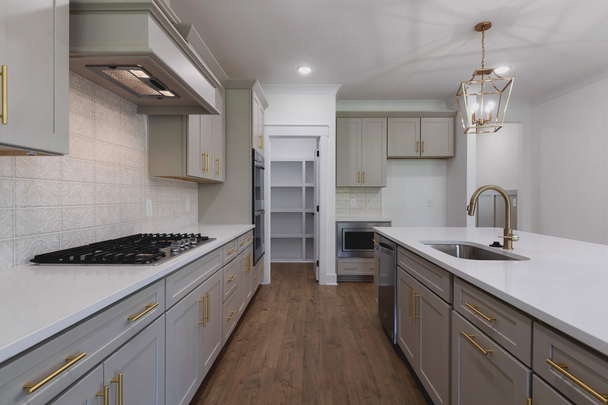 6616 Old Zion Road Columbia, TN 38401 - Photo 17 of 52 a kitchen with stainless steel appliances granite countertop a sink stove and cabinets